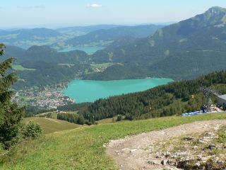 The day before we did a boat trip on the Wolfgangsee